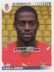 Sticker Frederic Nimani - FOOT 2008-2009 n. 283 - Panini