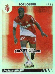 Cromo Frederic Nimani - Top Joueur - FOOT 2008-2009 - Panini