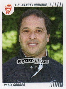 Sticker Pablo Correa - FOOT 2008-2009 - Panini