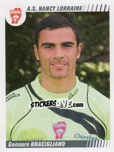 Cromo Gennaro Bracigliano - FOOT 2008-2009 - Panini