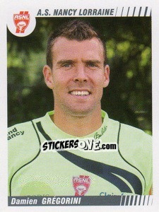 Cromo Damien Gregorini - FOOT 2008-2009 - Panini