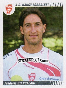Sticker Frederic Biancalani - FOOT 2008-2009 n. 295 - Panini