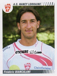 Sticker Frederic Biancalani - FOOT 2008-2009 - Panini