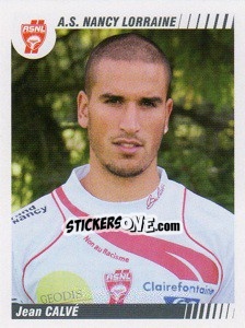 Sticker Jean Calvé - FOOT 2008-2009 n. 296 - Panini