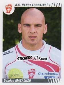 Sticker Damien Macaluso - FOOT 2008-2009 n. 298 - Panini