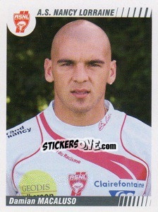 Sticker Damien Macaluso - FOOT 2008-2009 - Panini