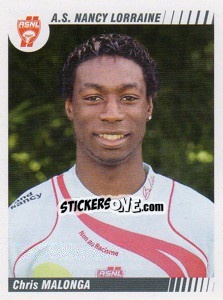 Cromo Chris Malonga - FOOT 2008-2009 - Panini