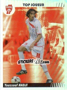 Sticker Youssouf Hadji - Top Joueur - FOOT 2008-2009 n. 312 - Panini