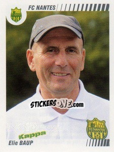 Sticker Elie Baup - FOOT 2008-2009 n. 316 - Panini