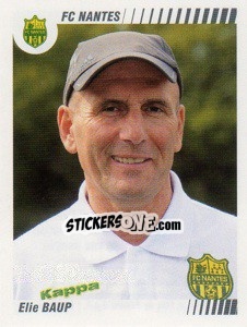 Sticker Elie Baup - FOOT 2008-2009 - Panini