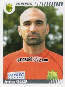 Figurina Jerome Alonzo - FOOT 2008-2009 - Panini