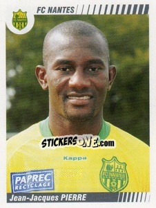 Sticker Jean-Jacques Pierre - FOOT 2008-2009 n. 324 - Panini