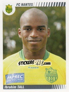 Sticker Ibrahim Tall - FOOT 2008-2009 n. 325 - Panini