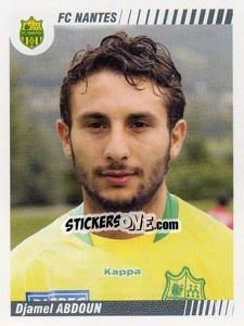 Sticker Djamel Abdoun - FOOT 2008-2009 n. 326 - Panini