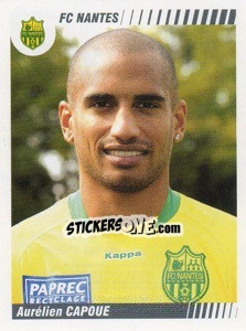 Sticker Aurelien Capoue - FOOT 2008-2009 n. 328 - Panini