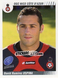 Cromo David Ramirez Ospina - FOOT 2008-2009 - Panini