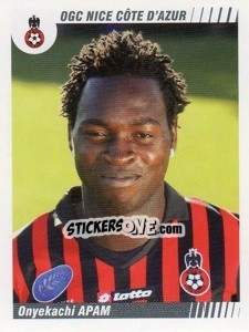 Figurina Onyekachi Apam - FOOT 2008-2009 - Panini