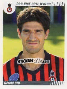 Sticker Gerald Cid - FOOT 2008-2009 n. 347 - Panini