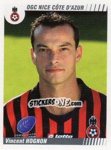 Cromo Vincent Hognon - FOOT 2008-2009 - Panini