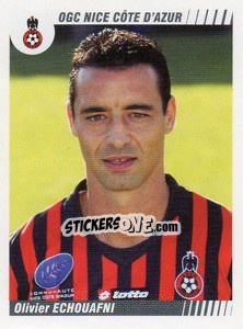 Sticker Olivier Echouafni - FOOT 2008-2009 n. 356 - Panini
