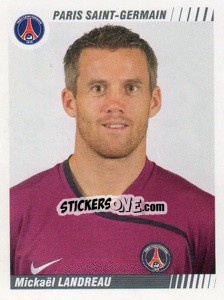 Sticker Mickaël Landreau - FOOT 2008-2009 n. 371 - Panini