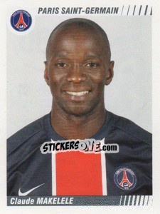 Sticker Claude Makelele - FOOT 2008-2009 n. 380 - Panini