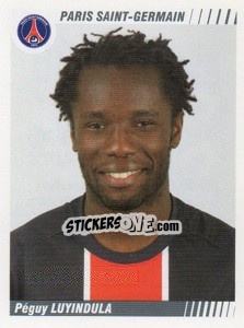 Cromo Peguy Luyindula - FOOT 2008-2009 - Panini