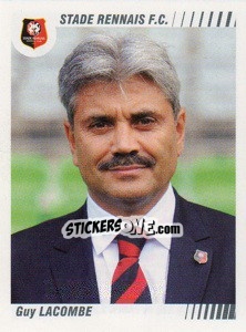 Sticker Guy Lacombe - FOOT 2008-2009 - Panini