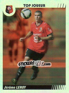 Sticker Jerome Leroy - Top Joueur - FOOT 2008-2009 n. 395 - Panini