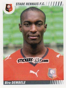 Figurina Bira Dembele - FOOT 2008-2009 - Panini