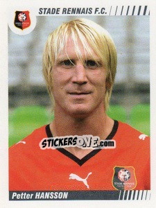 Sticker Petter Hansson - FOOT 2008-2009 - Panini