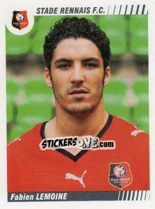 Figurina Fabien Lemoine - FOOT 2008-2009 - Panini