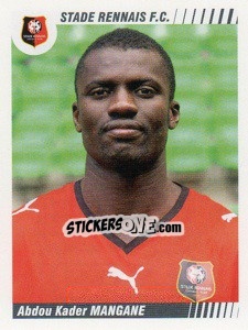 Sticker Abdou Kader Mangane - FOOT 2008-2009 n. 407 - Panini