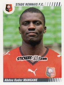 Figurina Abdou Kader Mangane - FOOT 2008-2009 - Panini