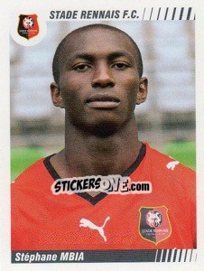 Sticker Stephane Mbia - FOOT 2008-2009 n. 408 - Panini