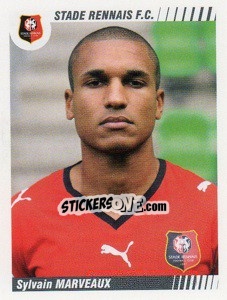 Sticker Sylvain Marveaux - FOOT 2008-2009 n. 409 - Panini