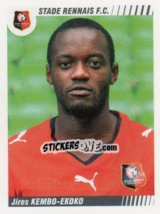Cromo Jires Kembo-Ekoko - FOOT 2008-2009 n. 413 - Panini