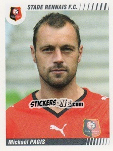 Figurina Mickael Pagis - FOOT 2008-2009 - Panini