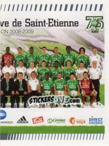 Sticker Equipe - FOOT 2008-2009 - Panini