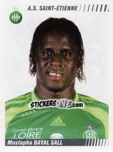 Cromo Mustapha Bayal Sall - FOOT 2008-2009 n. 424 - Panini