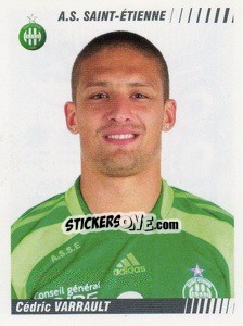 Sticker Cedric Varrault - FOOT 2008-2009 n. 429 - Panini