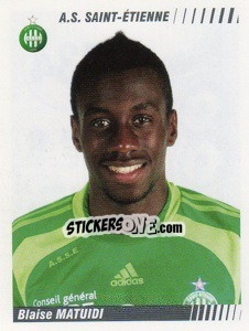 Cromo Blaise Matuidi - FOOT 2008-2009 - Panini