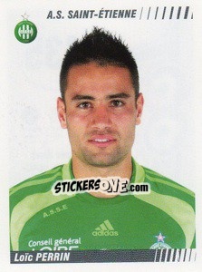 Sticker Loic Perrin - FOOT 2008-2009 n. 435 - Panini