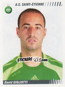 Sticker David Gigliotti - FOOT 2008-2009 n. 436 - Panini