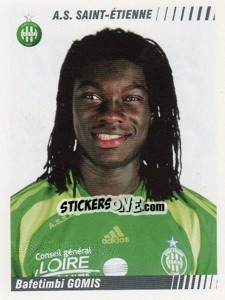 Sticker Bafetimbi Gomis - FOOT 2008-2009 n. 437 - Panini