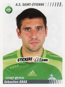 Figurina Sebastien Grax - FOOT 2008-2009 - Panini