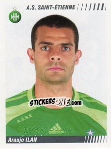 Figurina Araujo Ilan - FOOT 2008-2009 n. 439 - Panini