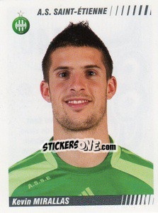 Sticker Kevin Mirallas - FOOT 2008-2009 n. 440 - Panini