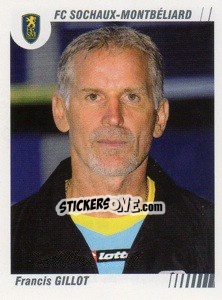 Sticker Francis Gillot - FOOT 2008-2009 n. 446 - Panini