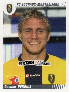 Sticker Damien Perquis - FOOT 2008-2009 n. 454 - Panini